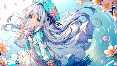 水遊び