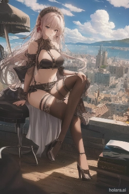 銀髪
