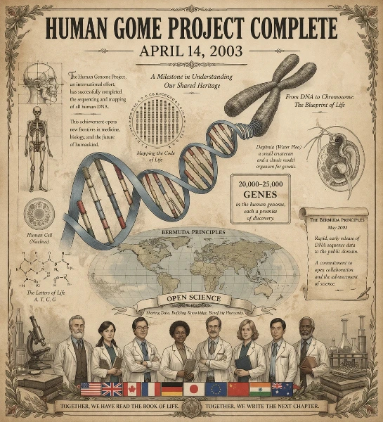 Humanity has merely acquired a glossary of genes.