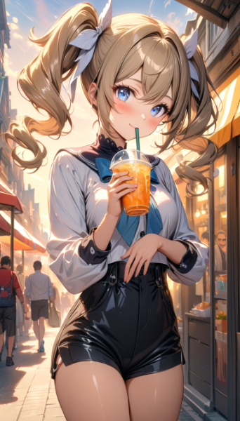 【原神】バーバラ 私服