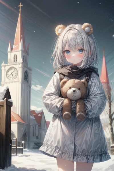 寒い国から来たくま娘