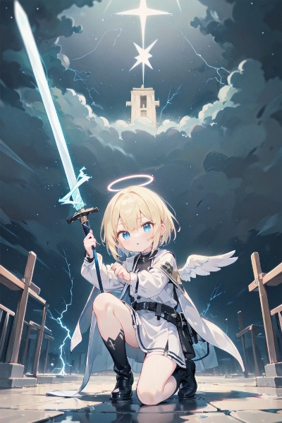 Holy Angel Lightning Sword