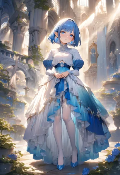 青き姫の忘れられた聖堂