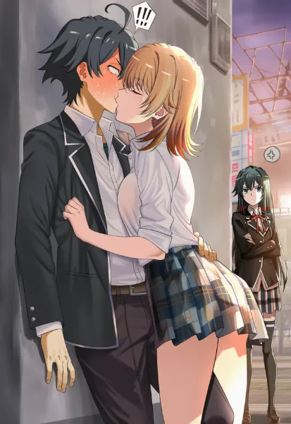 いろはとキスとしていたら雪乃に見られてしまった！