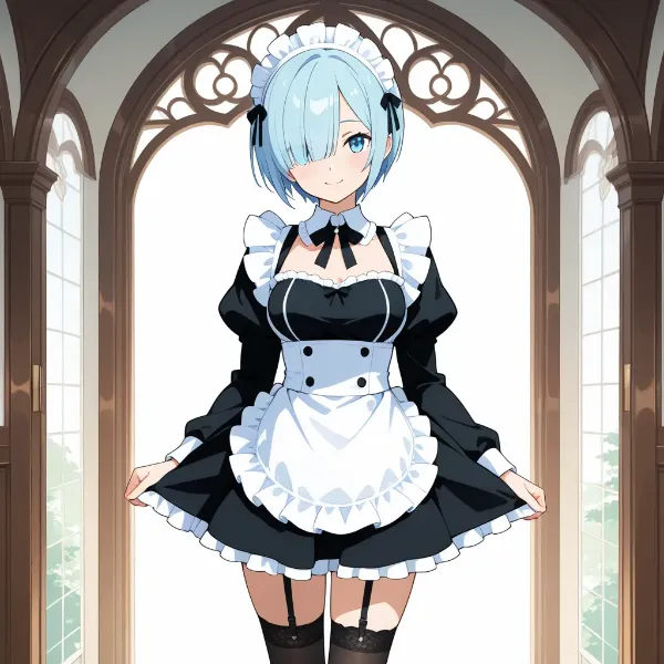 メカクレ・メイド