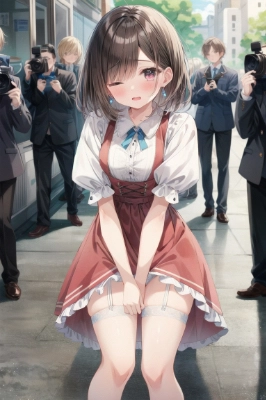 スカート短いよお