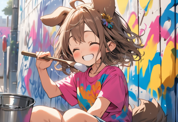 らくがきわんこ