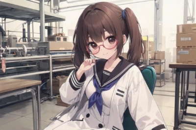 博士の女の子