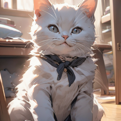 お題：子猫（どや顔）