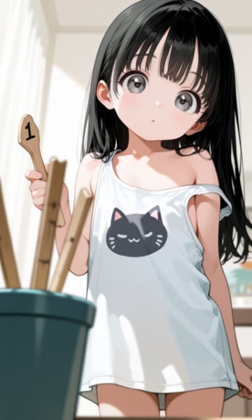 王様ゲームをやる少女