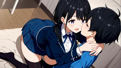 ほっぺにKiss!