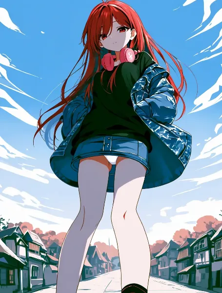 秋の風が運ぶ、赤髪の旅人