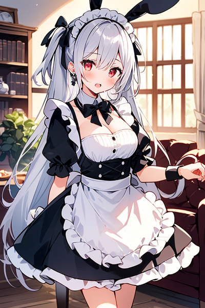 真っ赤な目をしたメイド様