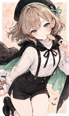 お菓子あげようか💚