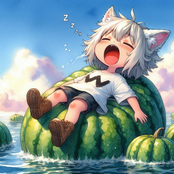 🍉🦊😴