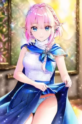 エルフパンチラ