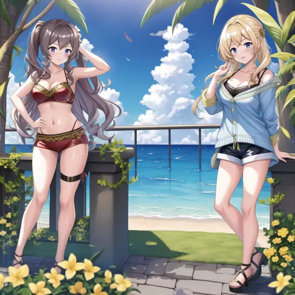 私達と遊びましょ？