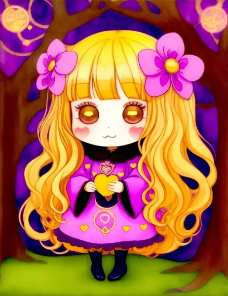 恋する金髪ちび