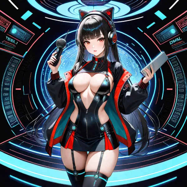 サイバー猫耳DJの誘惑