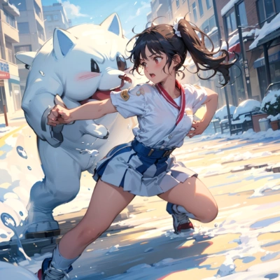 Damn it...I dodged a roundhouse kick...