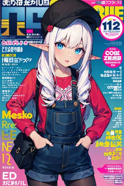 エルフ用ファッション雑誌