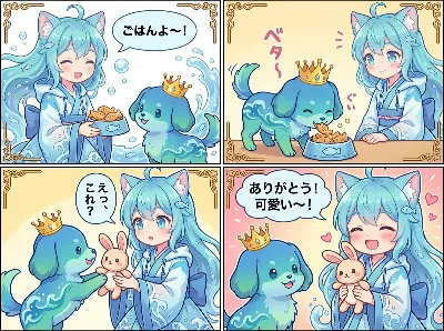 餌をあげたらお礼にぬいぐるみもらえた！