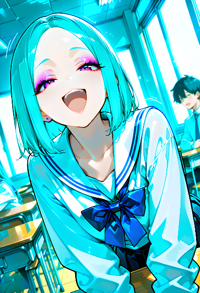 髪？あぁ私妹！おねーちゃんとよく間違われるんよ〜