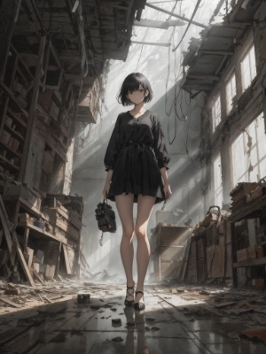 black clothes