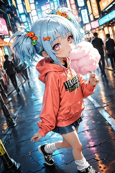 サイバーパンク夜市②