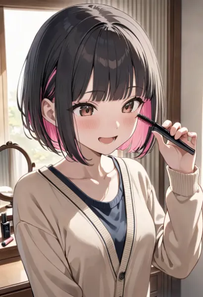 マスカラしてみた！