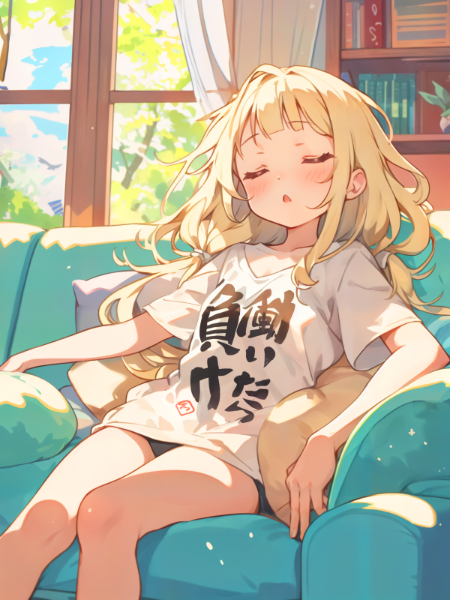 働いたら負けTシャツ