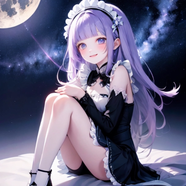 星とメイドさん