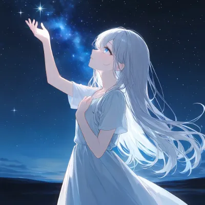 空に向かって　夜Ver.