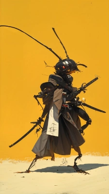 クロアリの侍（♂）