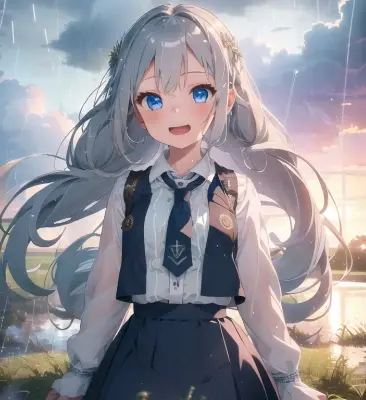 濡れちゃったね