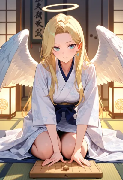 王女さまと将棋！