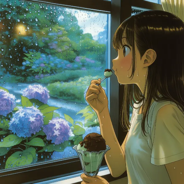 ムシムシした日にはチョコミントだね