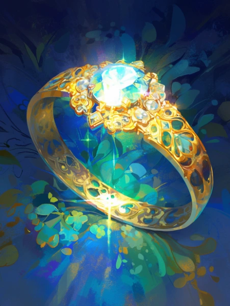 神秘的な指輪