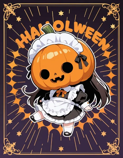 かぼちゃメイドさん