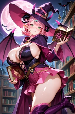 2025/10/03_サキュバスの図書館