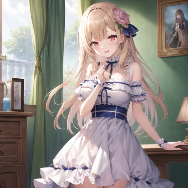 パパにお披露目