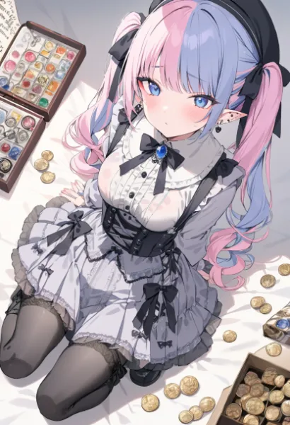 宝石の秘密を紡ぐ少女