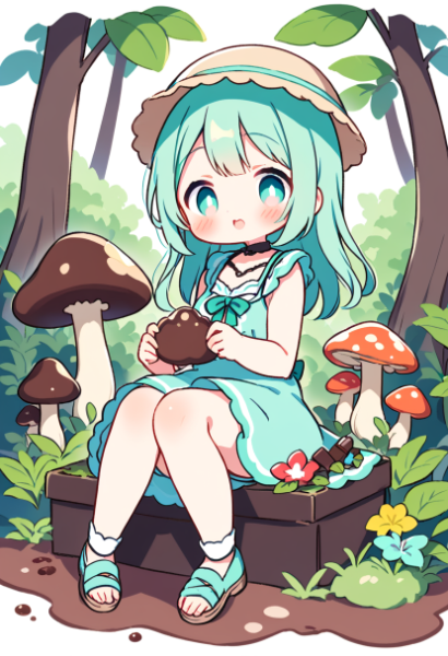 きーのこのこのこちょこみんと