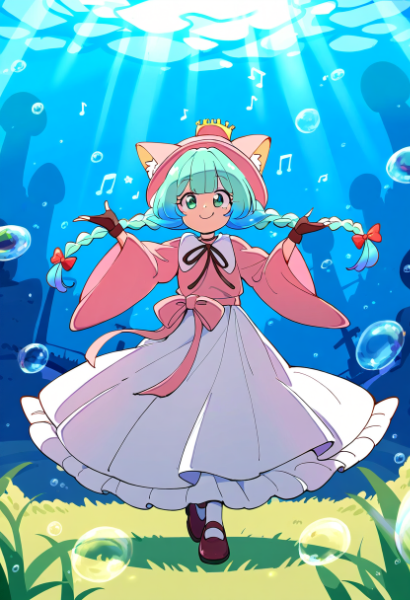 水底の王国で優雅に踊る