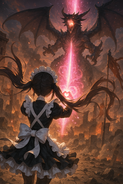 メイド少女のドラゴン討伐