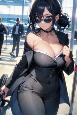 お題より　スーツ