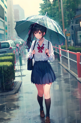 雨の日