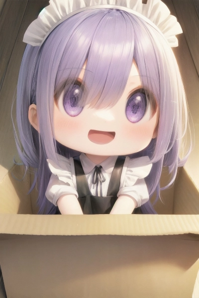 箱詰めメイドちゃん