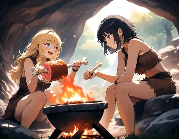 黒髪＆ブロンド・バカンス