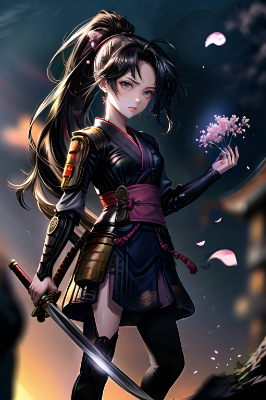 散る桜